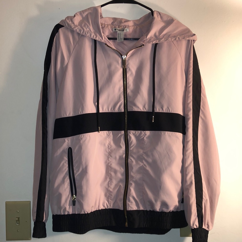 Color-block Zip up Windbreaker